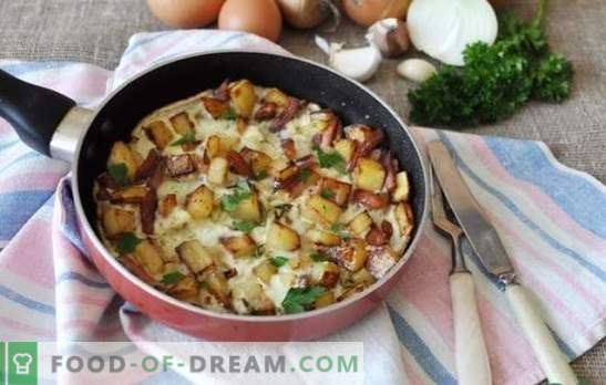 Omlet cebulowy - pikantne śniadanie dla całej rodziny. Najlepsze przepisy na jajecznicę z cebulą na patelni, w wolnej kuchence i piekarniku