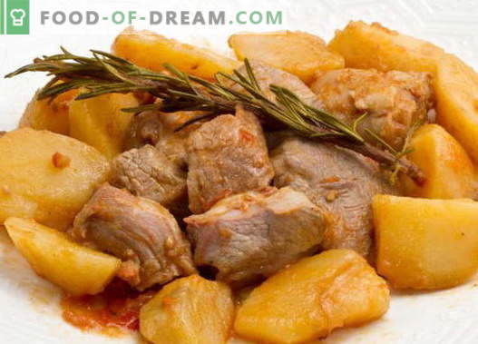 Patate in umido con carne - le migliori ricette. Come cucinare correttamente e gustoso stufare le patate con la carne.