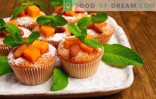 Muffin alla zucca - pasticcini solari! Ricette per muffin di zucca dietetici, classici e da dessert
