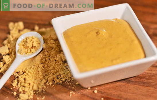 Ricette speciali per fare la polvere di senape in casa. Senape da casa in polvere: il segreto del condimento piccante