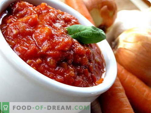 Salse piccanti - le migliori ricette. Come cucinare correttamente e gustosa salsa piccante.