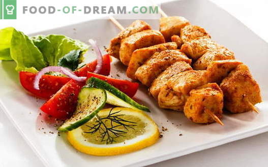 kebab di pollo - le migliori ricette. Come cucinare gli spiedini di pollo.
