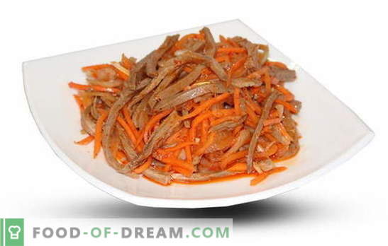 Le carote e le insalate di carne sono così diverse, così gustose, così salutari! Classico ed esotico: ricette per insalata di carote con carne