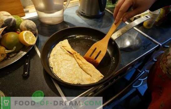 Perché i pancakes non funzionano: diventano bitorzoluti, rompere, bruciare, non cuocere