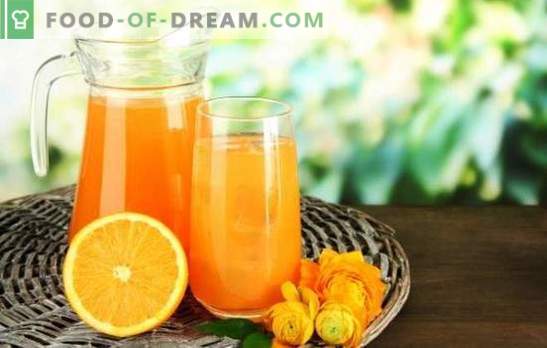 Bevi dalle arance a casa - dissetati con freschezza e benefici. Quali bevande dalle arance possono essere preparate a casa?