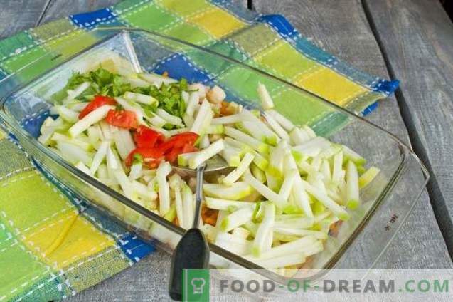 Casseruola di zucchine con pollo - senza farina e calorie in più