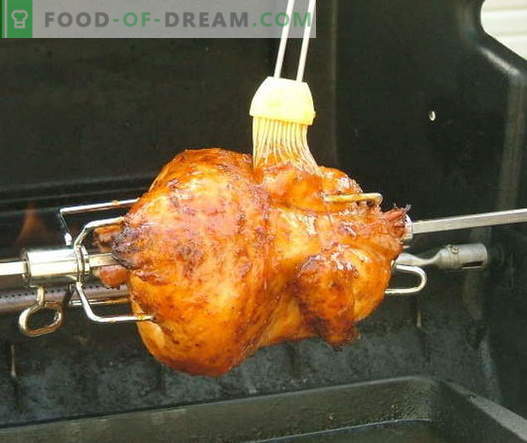 Pollo allo spiedo: le migliori ricette. Come cucinare correttamente e gustoso pollo allo spiedo.
