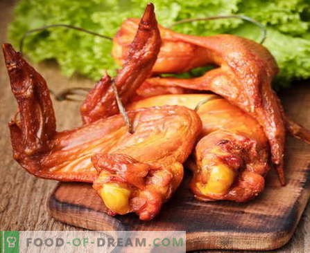 pollo affumicato - le migliori ricette. Come cucinare il pollo affumicato.