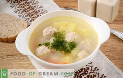 Супа със свинско кюфте: фото рецепта! Лека и подхранваща супа за цялото семейство за 45 минути