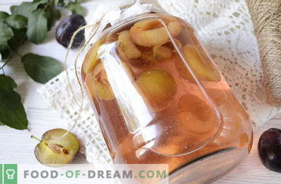 Spice Plums Compote