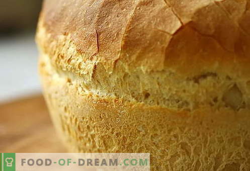 Pane al forno - le migliori ricette. Come cucinare bene e gustoso pane nel forno.
