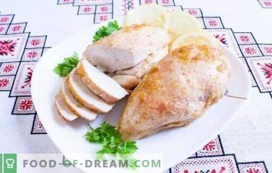 Filetto di pollo al forno, fritto, stufato in maionese. Ricette semplici di piatti di bilancio dal filetto di pollo con maionese
