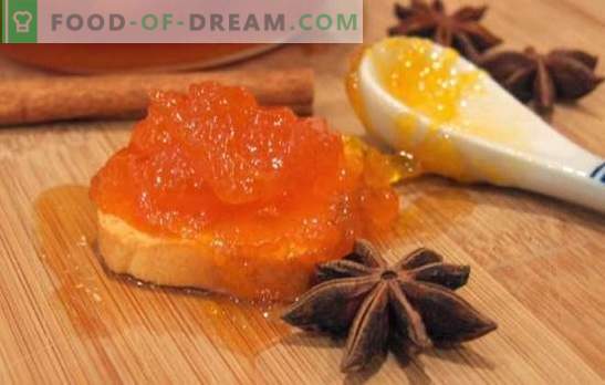 Confettura di zucca - il bianco più arancione! Ricette di marmellata di zucca diversa con agrumi, zucchine, albicocche secche, mele