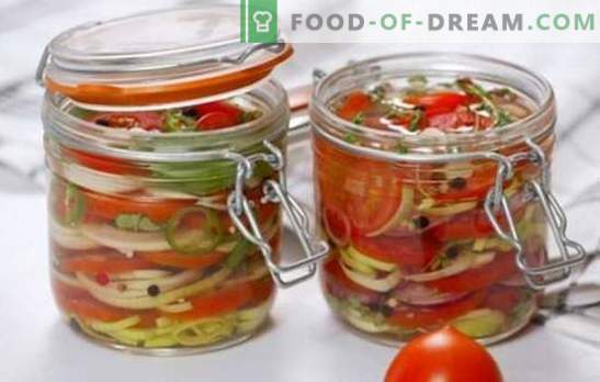 Deliziose insalate di pomodoro per l'inverno: vitamine in vasetto per tutta la famiglia. Le migliori ricette di deliziose insalate per l'inverno di pomodori