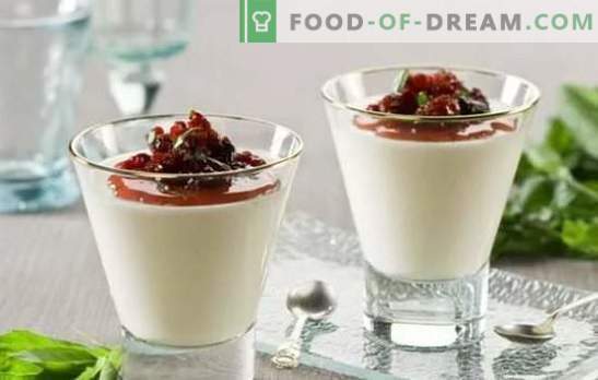 Gelatina di Kefir: un delizioso dessert fragrante e sano. Le migliori ricette per la gelatina di kefir con vaniglia, cioccolato, frutta, frutti di bosco