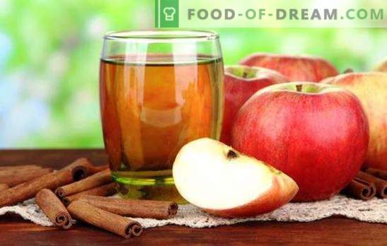 Il succo di mele senza spremiagrumi è un'utile bevanda naturale. Le migliori ricette per il succo di mele senza spremiagrumi
