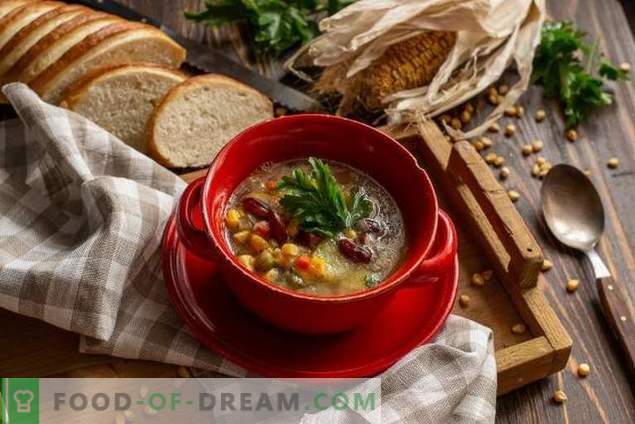 Mehiška juha s koruzo in fižolom - enostavna in cenovno dostopna