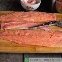 Antipasto di pesce scandinavo - barbabietola gravlax