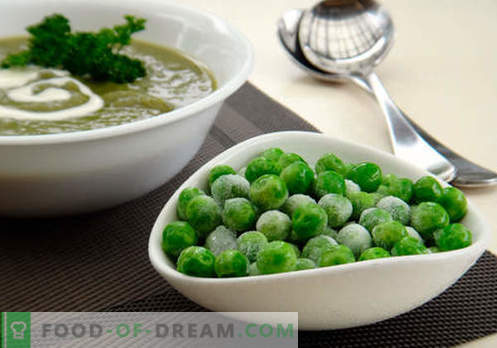 Zuppa con piselli - ricette collaudate. Come cucinare correttamente e gustoso zuppa con piselli verdi.