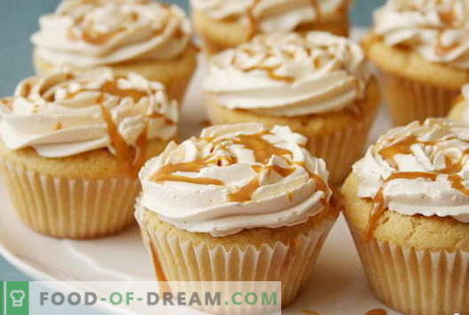 Cupcakes - cómo cocinarlos en casa. 7 mejores recetas de cupcakes caseros.