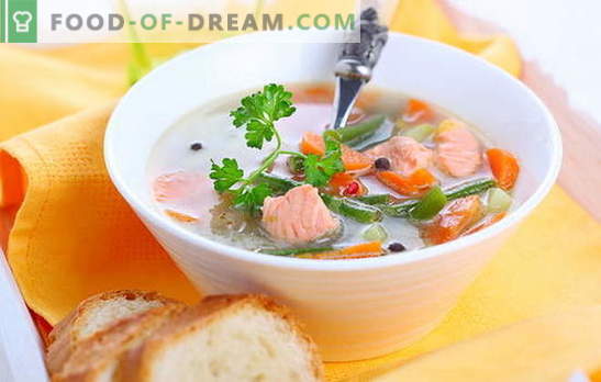 Cucinando velocemente - zuppe di salmone rosa in scatola. Testate ricette popolari per zuppe di salmone rosa in scatola