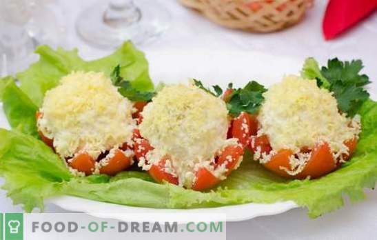 Pomodori con maionese e aglio - un gustoso spuntino estivo. Una selezione delle migliori ricette di pomodori con maionese e aglio