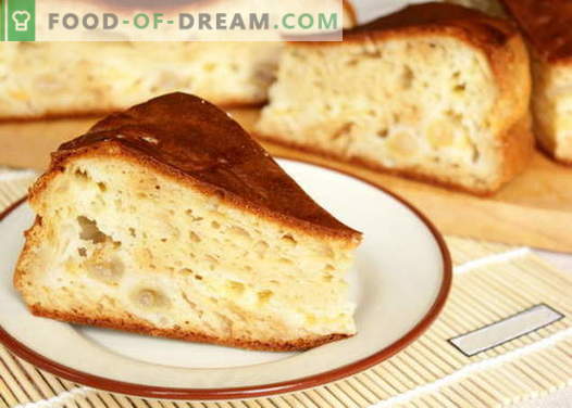Pie su kefir - le migliori ricette. Come cucinare correttamente e deliziosamente una torta su kefir.