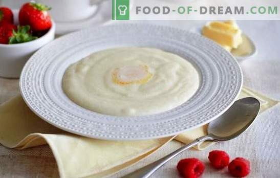 Porridge di semola su latte - buongiorno! Come cucinare la semola nel latte, in modo che il porridge risultasse gustoso e senza grumi