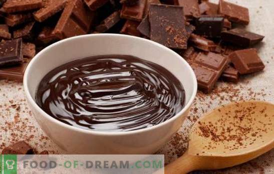 Salsa al cioccolato - non è solo per dessert! Ricette di salse di cioccolato per gelati, torte, muffin e carne