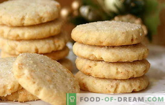 I biscotti sulla panna acida - fatti in casa saranno felici! Ricette semplici biscotti alla panna acida con cacao, uvetta, noci, fiocchi di latte, latte condensato