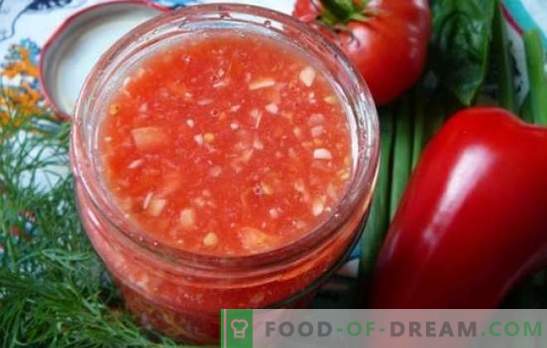 Rafano con pomodoro e aglio - gusto brillante e salsa vitaminica sana! Le migliori ricette rafano con pomodori e aglio