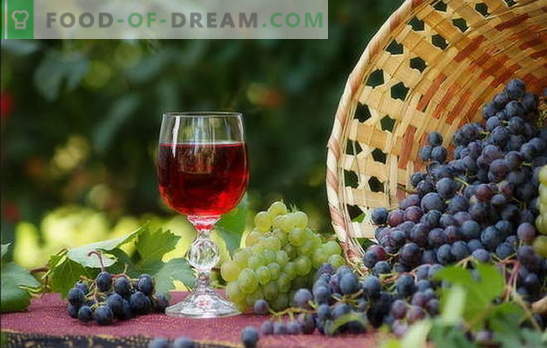 Il vino a casa è una ricetta semplice per una bevanda ricca. Produzione di vino fatto in casa: ricette semplici per principianti