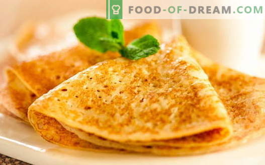 Pancakes su lievito - ricette collaudate. Come cucinare correttamente e gustosi i pancake con il lievito.