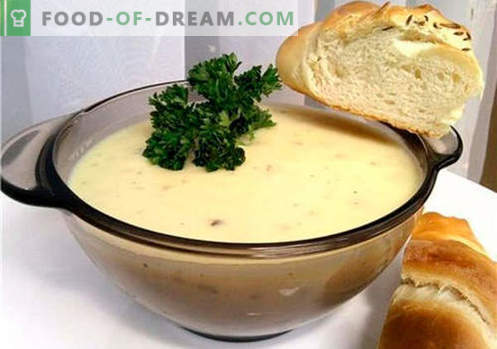 Zuppa cremosa - ricette collaudate. Come preparare correttamente e deliziosamente una zuppa cremosa.