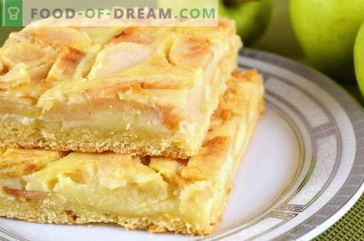 Torta di mele - le migliori ricette. Come cucinare la torta di mele in modo corretto e gustoso.