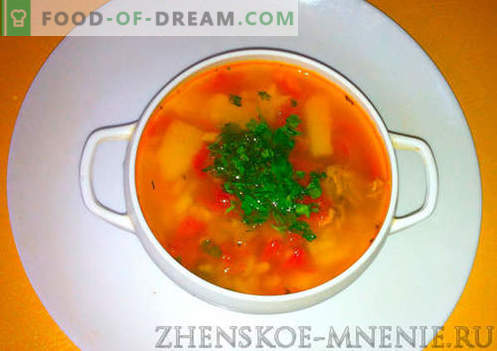 Zuppa di Kharcho - ricetta con foto e descrizione passo-passo
