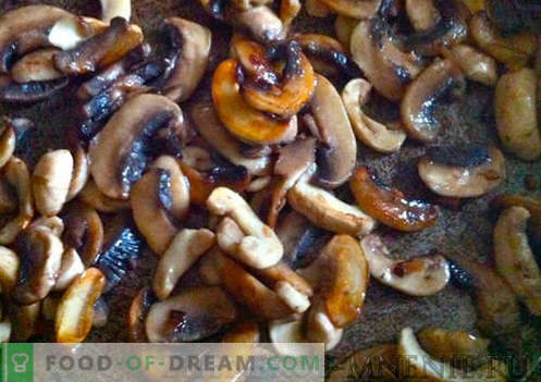 Zuppa di funghi - una ricetta con foto e descrizione passo passo