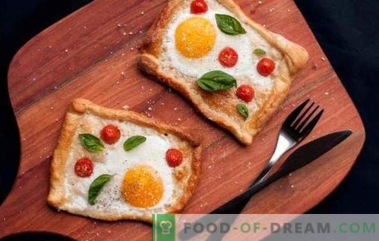 Uova fritte con pomodori - una versione sicura di una colazione veloce o di una cena leggera. Modi per preparare deliziose uova strapazzate con pomodori