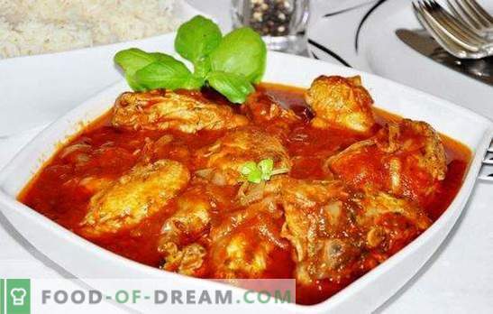Pollo cuoce da un pollo in un multicooker - un piatto generoso! Ricette pollo chakhokhbili ospitale in una pentola a cottura lenta