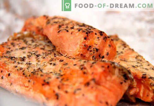 Salmone affumicato - le migliori ricette. Come cucinare il salmone affumicato correttamente e gustoso.