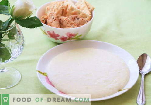 Porridge di semolino - le migliori ricette. Come cucinare la semola.