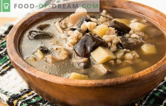 Zuppa di funghi con funghi surgelati - l'aroma dell'autunno! Le migliori ricette di zuppa di funghi di funghi congelati