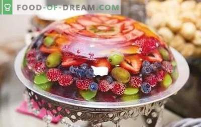 Le gelatine di frutta sono un dolce facile per coloro che seguono la loro figura. Una selezione di ricette di gelatina di frutta semplici e originali