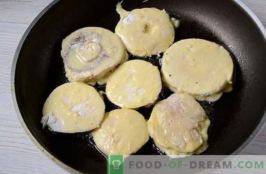 Braciole di funghi: una ricetta fotografica passo-passo. Cucinare deliziosi tortini di champignon - diversificare le cene di famiglia!