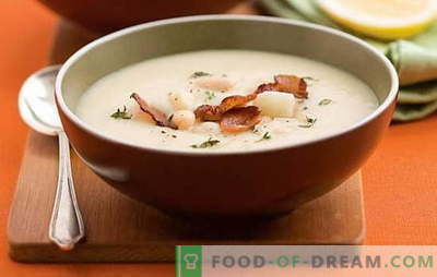 Супа от бял боб - приятен приятел! Рецепти за различни супи от бял боб: домати, месо, сирене, пушени, гъби