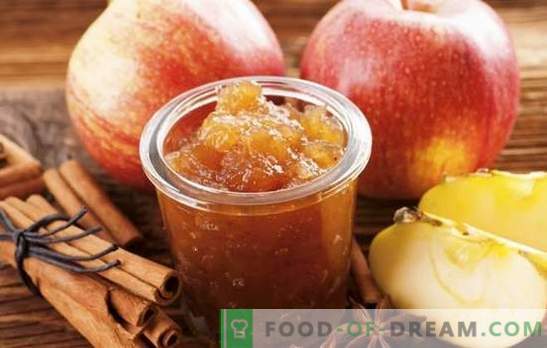 Marmellata di mele fatta in casa per l'inverno - la preparazione necessaria! Ricette per marmellata di mele diverse a casa