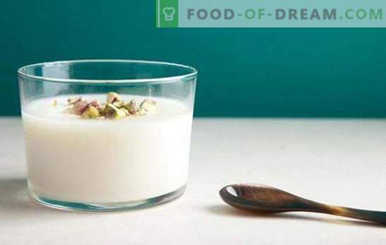 Gelatina di latte tradizionale - ricette dal semplice al squisito. Cucinare e servire la gelatina di latte in modo rapido e deliziosamente delizioso