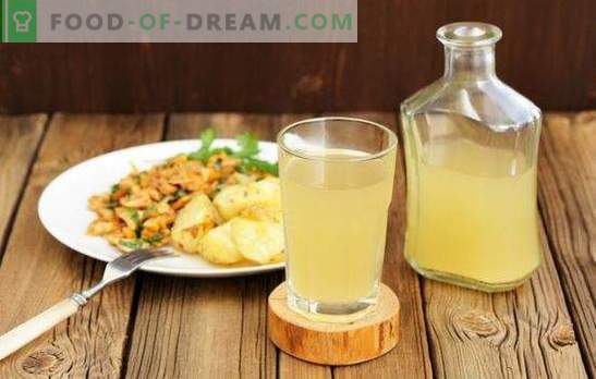 Ricette passo-passo per rinfrescare il kvas bianco fatto in casa. Una bevanda unica, salutare e rinfrescante sul tuo tavolo!